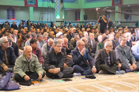 گردهمایی ماهانه دعای ندبه شهرستان اسلام‌شهر