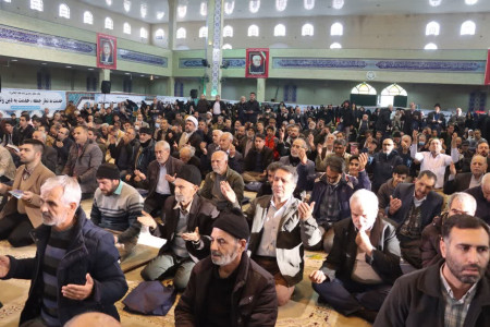 گردهمایی ماهانه دعای ندبه شهرستان اسلام‌شهر