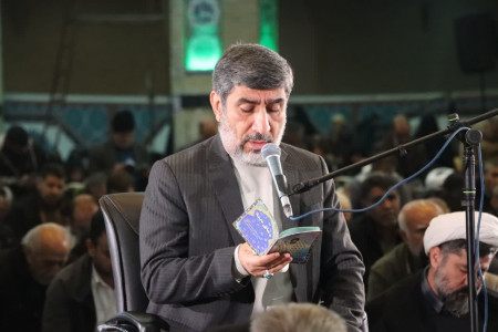 گردهمایی ماهانه دعای ندبه شهرستان اسلام‌شهر