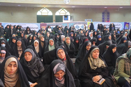 گردهمایی ماهانه دعای ندبه شهرستان اسلام‌شهر