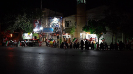 جشن میلاد در کوچه‌های شیراز