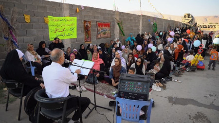 جشن میلاد در کوچه‌های شیراز