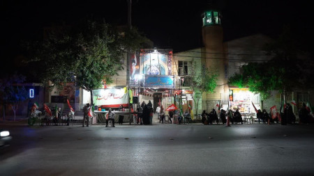 جشن میلاد در کوچه‌های شیراز